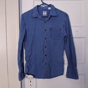 Levi's Slim-Fit Single Pocket Pinstripe Shirt